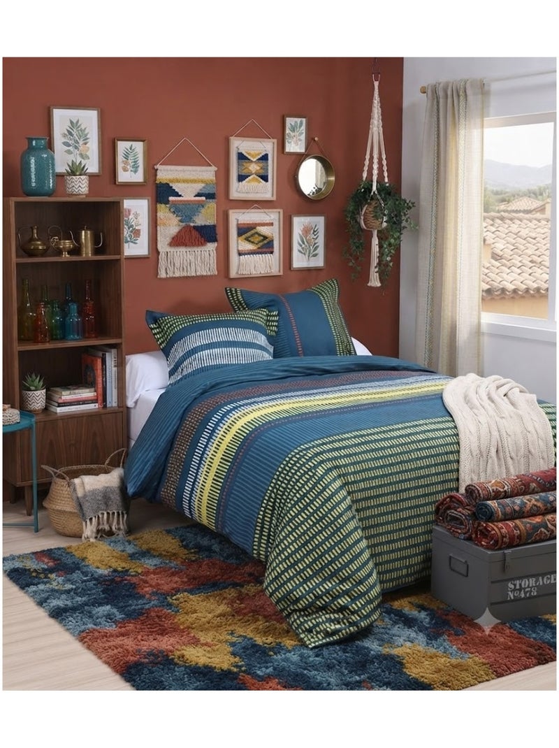 Parure de lit Collection Weasley Bleu - Kiabi