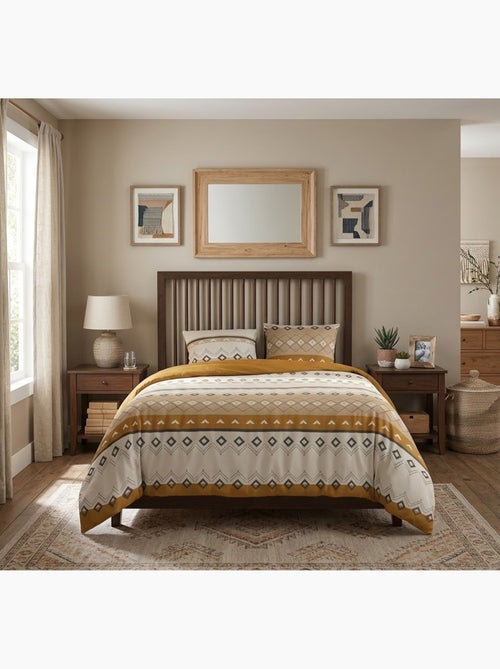 Parure de lit Collection Xenna - Kiabi Parure de lit Collection Xenna - Kiabi
