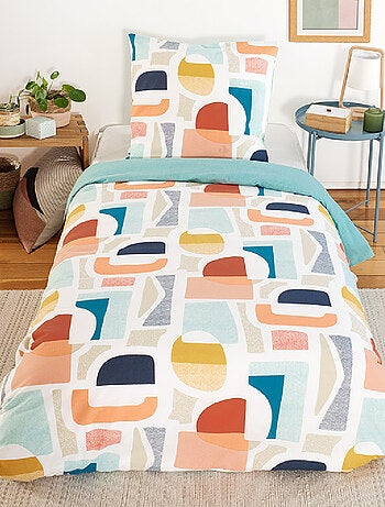 Parure de lit COLORS en polycoton