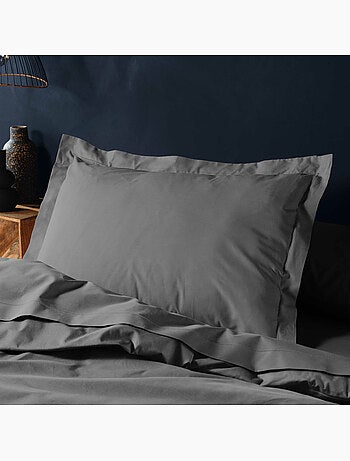 Parure de Lit Complète - 100% Coton 57 Fils - Drap-Housse + 4 Taies