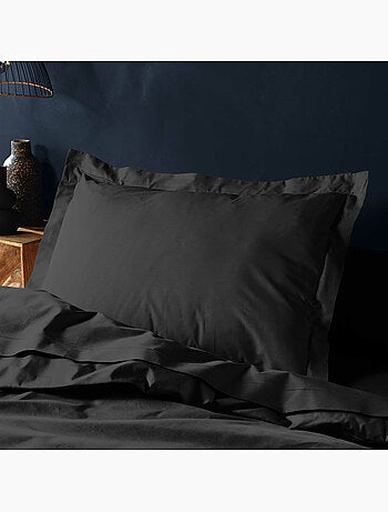 Parure de Lit Complète - 100% Coton 57 Fils - Drap-Housse + 4 Taies