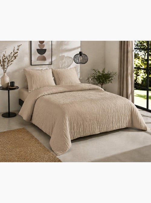 Parure de lit complète – 2 taies 63x63 cm + drap housse - Kiabi
