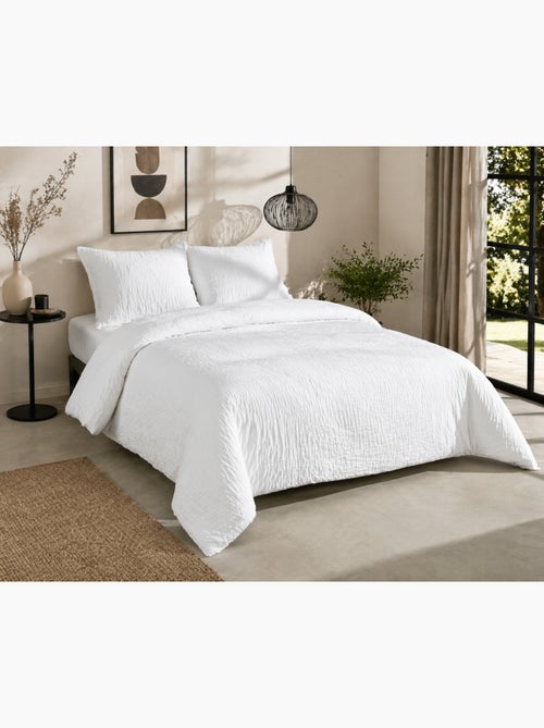 Parure de lit complète – 2 taies 63x63 cm + drap housse - Kiabi