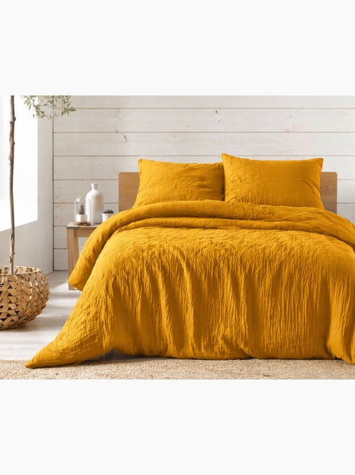 Parure de lit complète – 2 taies 63x63 cm + drap housse - Kiabi