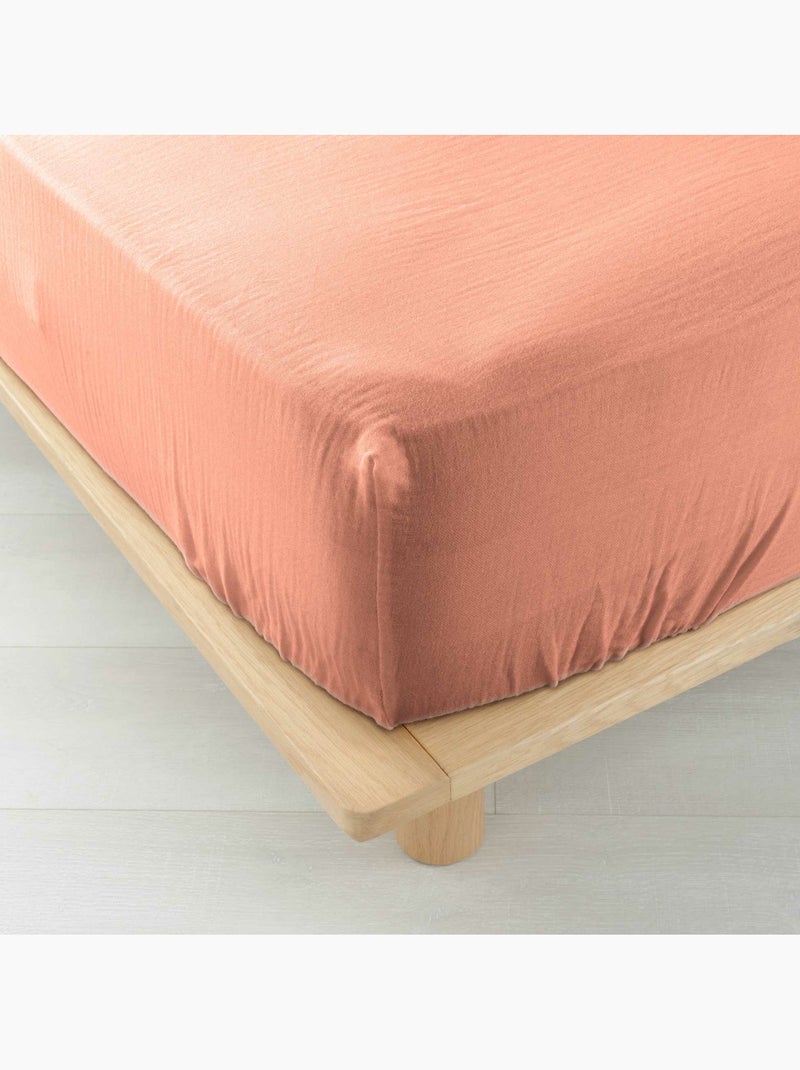 Parure de lit complète – 2 taies 63x63 cm + drap housse Rose - Kiabi