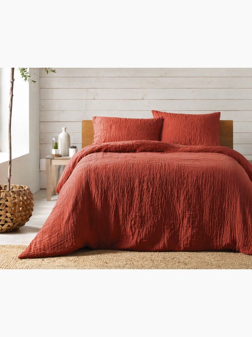 Parure de lit complète – 2 taies 63x63 cm + drap housse - Kiabi