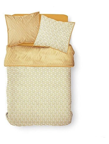 Parure de lit coton 2 personnes imprimé ethnique DESERT CHIK