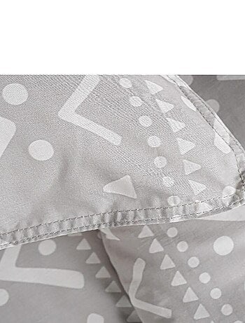 Parure de lit coton 2 personnes imprimé ethnique SUNSHINE