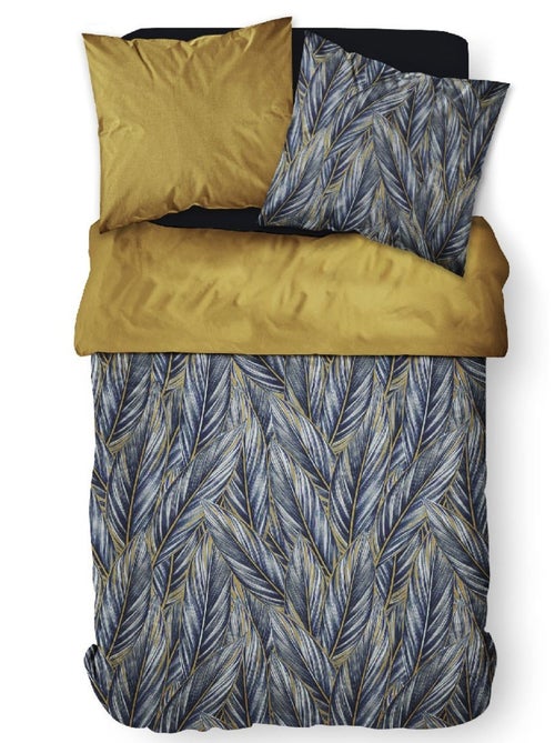 Parure de lit coton 2 personnes imprimé floral SUNSHINE - Kiabi