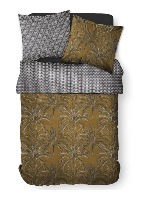 Parure de lit coton 2 personnes imprimé jungle SUNSHINE - Kiabi