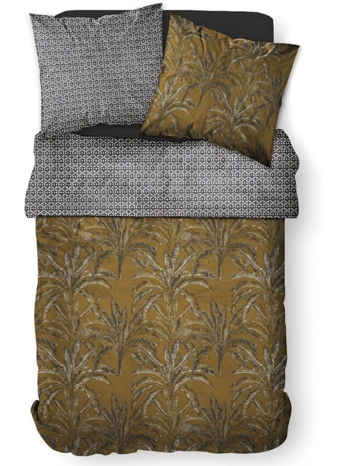 Parure de lit coton 2 personnes imprimé jungle SUNSHINE - Kiabi