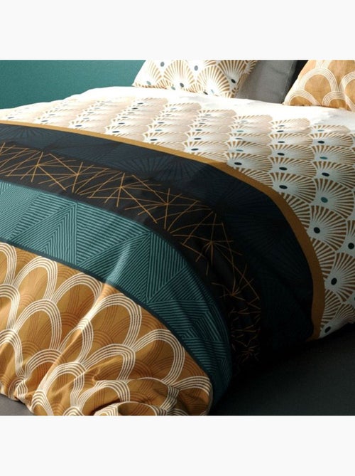 Parure de lit coton 57 fils - 3 pièces Buigan - Kiabi