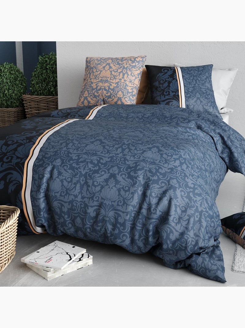 Parure de lit Coton 57 fils Arabella Multicolore - Kiabi