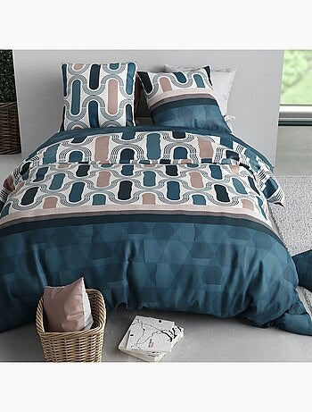 Parure de lit Coton 57 fils Azurine
