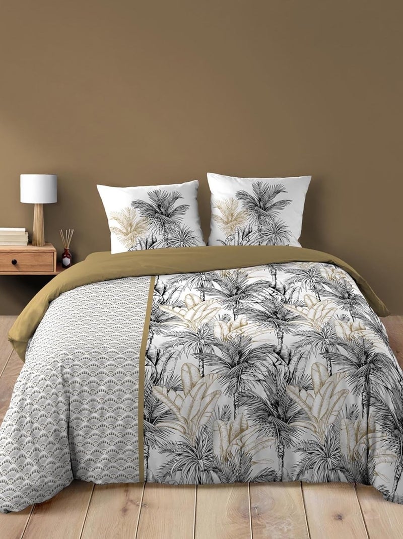 Parure de lit Coton 57 fils Douceur d'Intérieur Blanc - Kiabi