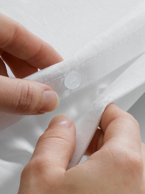 Parure de lit Coton 57 fils Douceur d'Intérieur - Kiabi