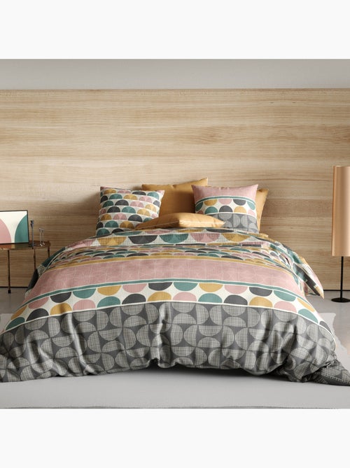Parure de lit Coton 57 fils Thanos - Kiabi