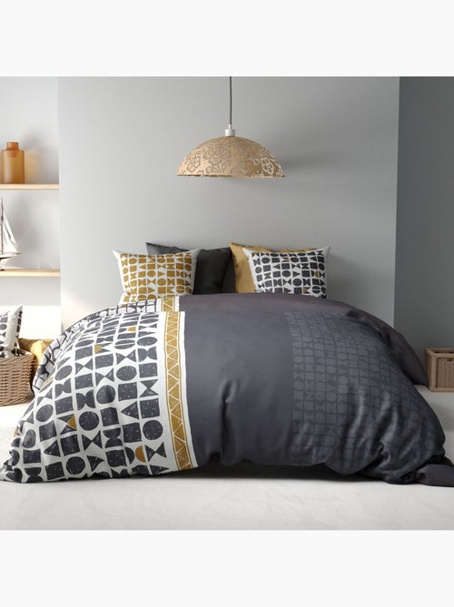 parure de lit coton 57 fils Union - Kiabi parure de lit coton 57 fils Union - Kiabi