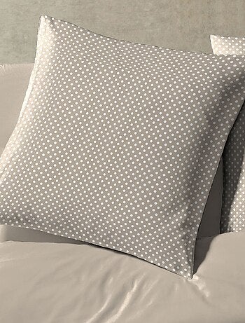 Parure de lit coton à pois Auguste