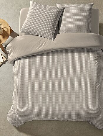 Parure de lit coton à pois Auguste