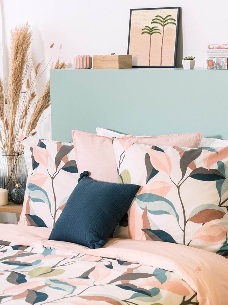 Parure de lit coton adouci LILA Blanc - Kiabi