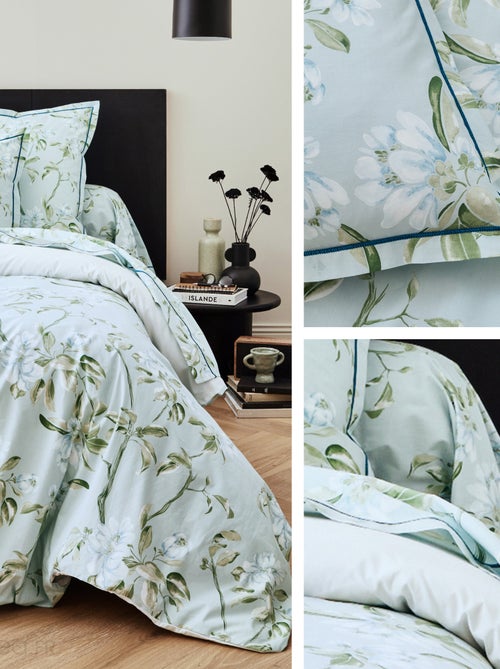 Parure de lit coton ELÉNA Taie 50x70 cm - Kiabi