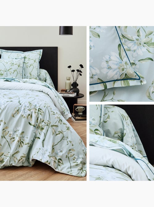 Parure de lit coton ELÉNA Taie 65x65 cm - Kiabi