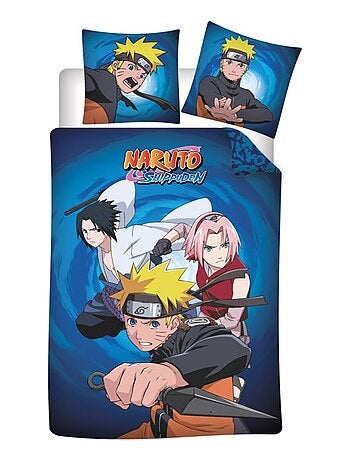 Parure de Lit Coton Enfant Réversible Naruto Sakura