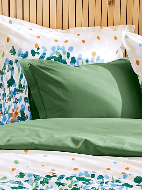 Parure de lit coton EVASION Taie 50x70 cm - Kiabi