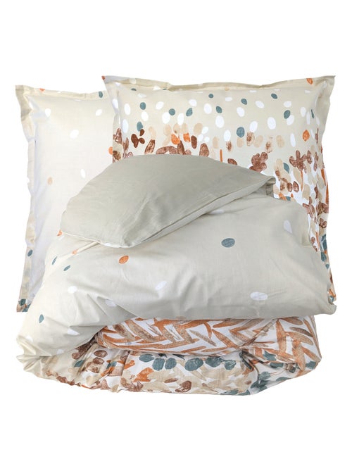 Parure de lit coton EVASION Taie 65x65 cm - Kiabi