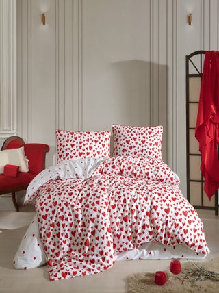 Parure de lit  coton imprimé