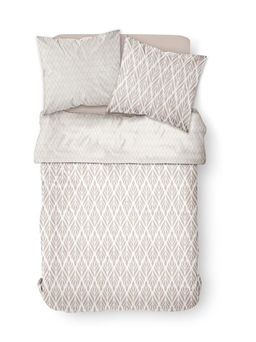 Parure de lit coton imprimé Floral SUNSHINE LISON - Kiabi