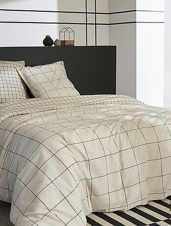 Parure de lit coton imprimée Carrie