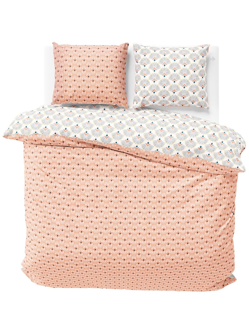 Parure de lit coton issu de l'agriculture biologique MILLE Blanc - Kiabi