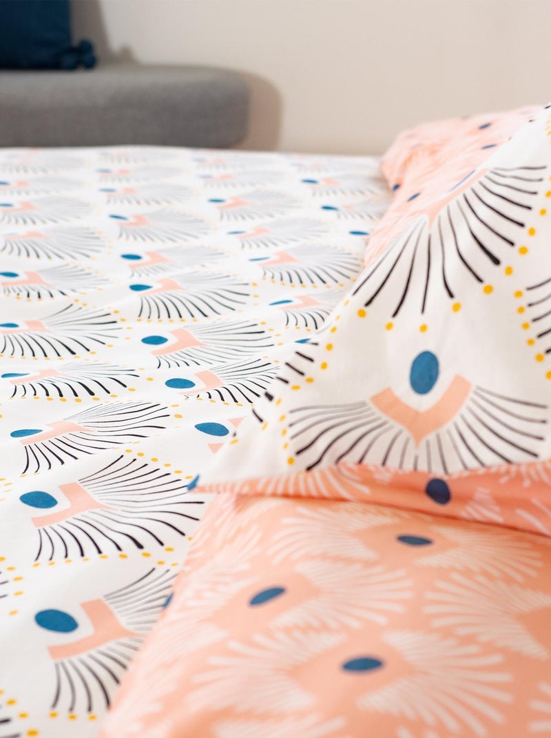 Parure de lit coton issu de l'agriculture biologique MILLE Blanc - Kiabi