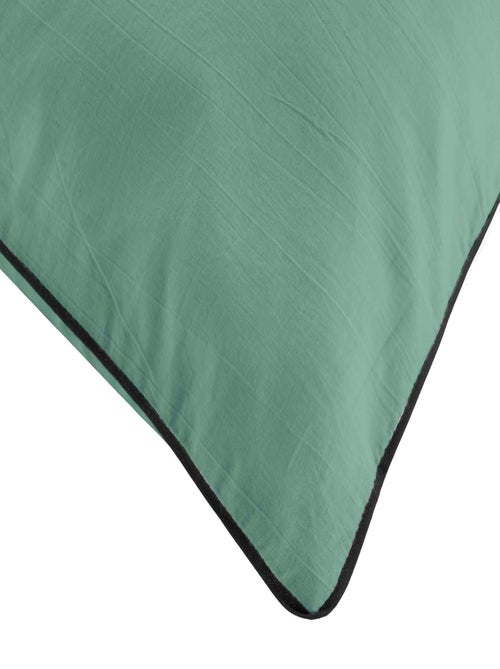 Parure de lit coton lavé LINETTE - Kiabi