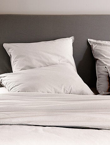 Parure de lit coton lavé PALACE Taie 50x70 cm