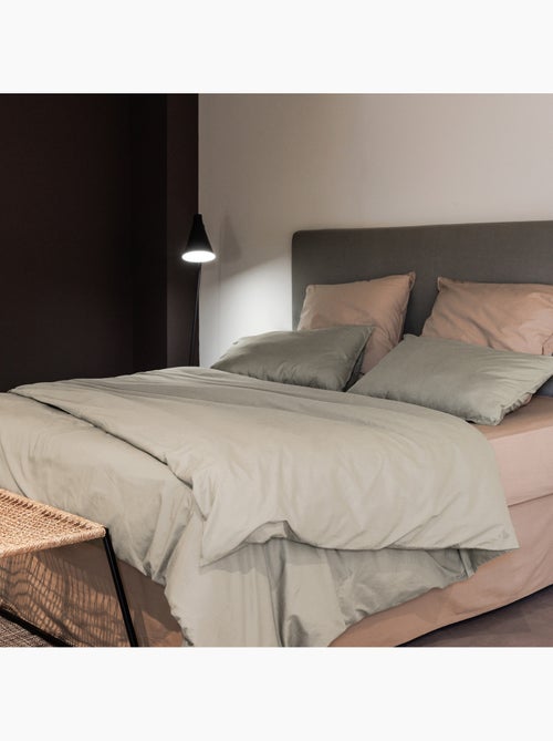 Parure de lit coton lavé PALACE Taie 50x70 cm - Kiabi