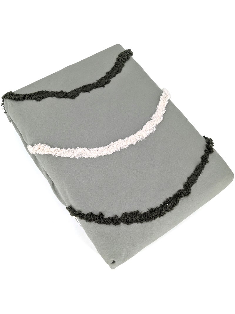 Parure de lit coton LINEA Vert - Kiabi