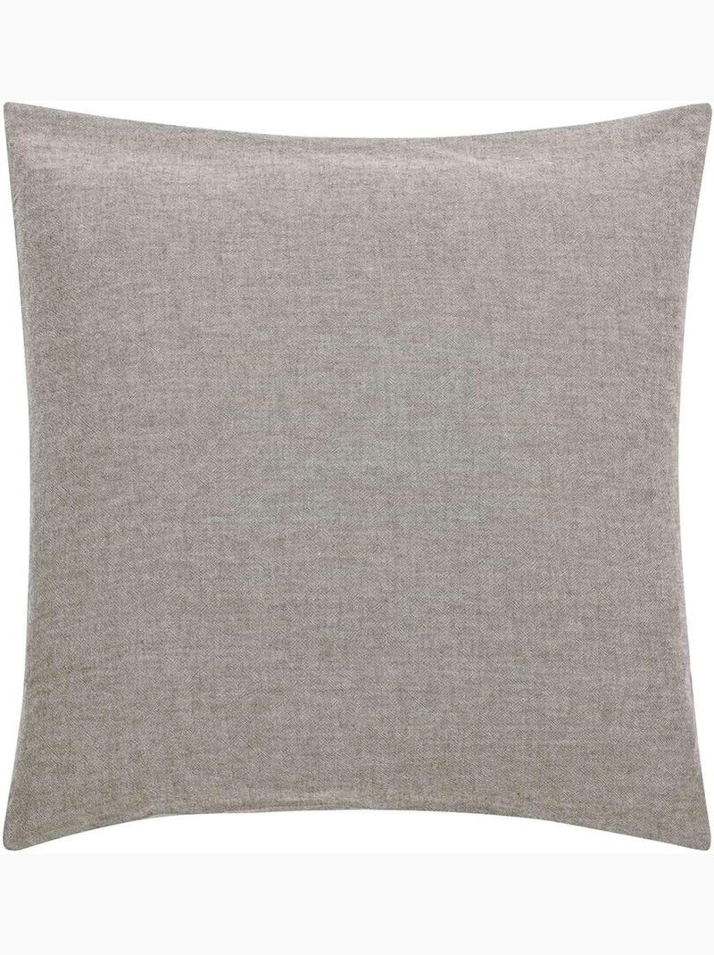 Parure de lit Coton Meline Douceur d'Intérieur gris anthracite - Kiabi