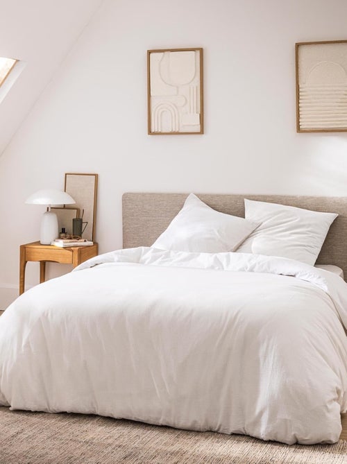 Parure de lit Coton Meline PROMO LINGE - Kiabi Parure de lit Coton Meline PROMO LINGE - Kiabi