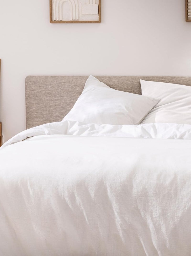 Parure de lit Coton Meline PROMO LINGE Blanc - Kiabi