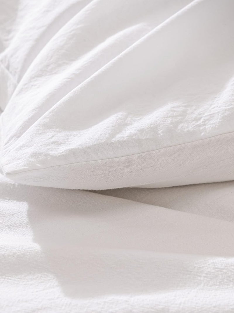 Parure de lit Coton Meline PROMO LINGE Blanc - Kiabi