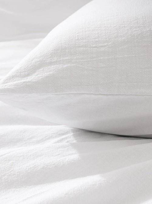 Parure de lit Coton Meline PROMO LINGE - Kiabi Parure de lit Coton Meline PROMO LINGE - Kiabi
