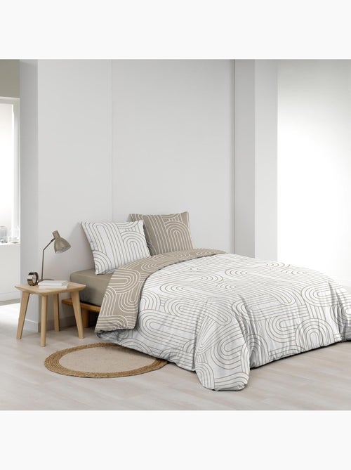Parure de lit Coton MODUL Douceur d'Intérieur - Kiabi