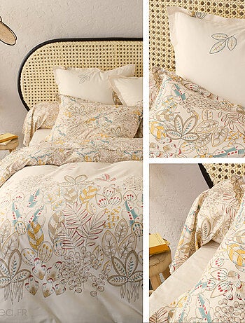 Parure de lit coton OKY Taie 50x70 cm