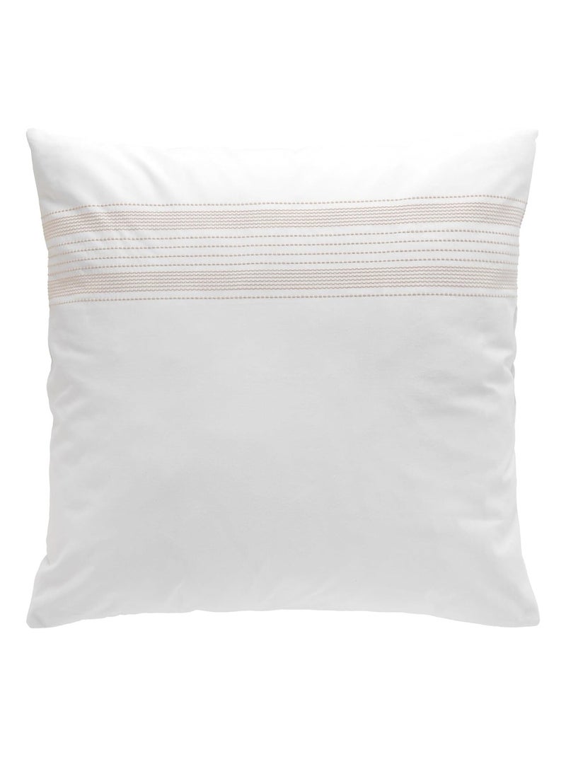 Parure de lit Coton OPERA Douceur d'Intérieur Blanc - Kiabi