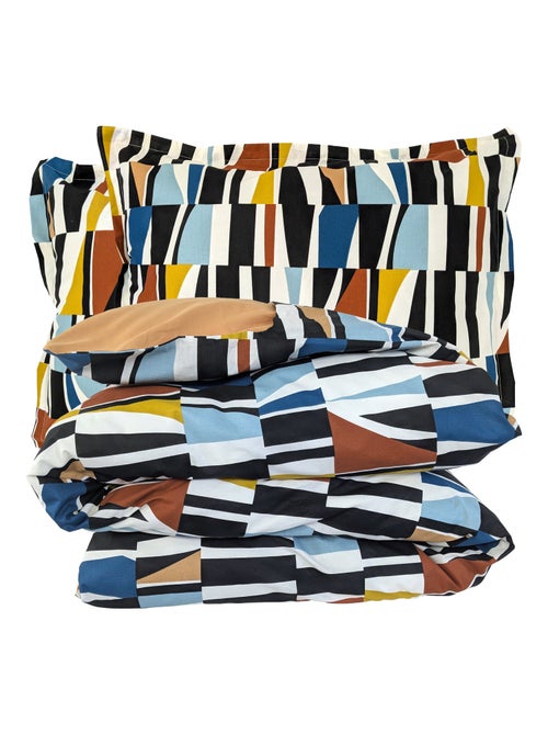 Parure de lit coton PIETRO Taie 50x70 cm - Kiabi