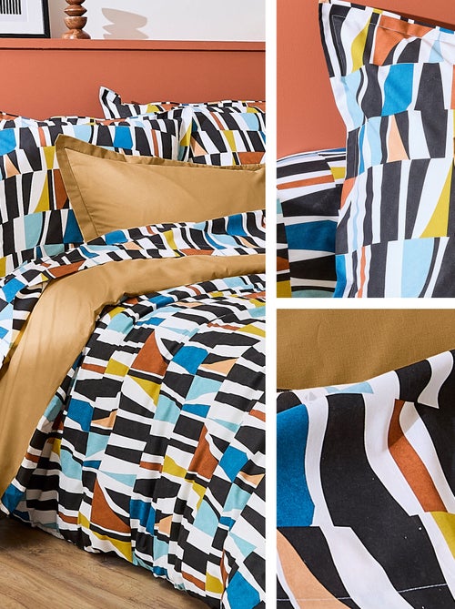 Parure de lit coton PIETRO Taie 50x70 cm - Kiabi