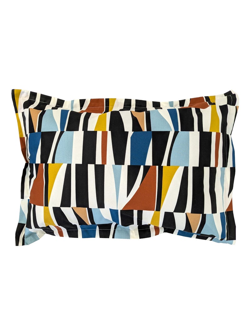 Parure de lit coton PIETRO Taie 50x70 cm Multicolore - Kiabi